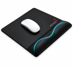 Matzo Ergonomic Mouse Pad with Gel Wrist Rest Support