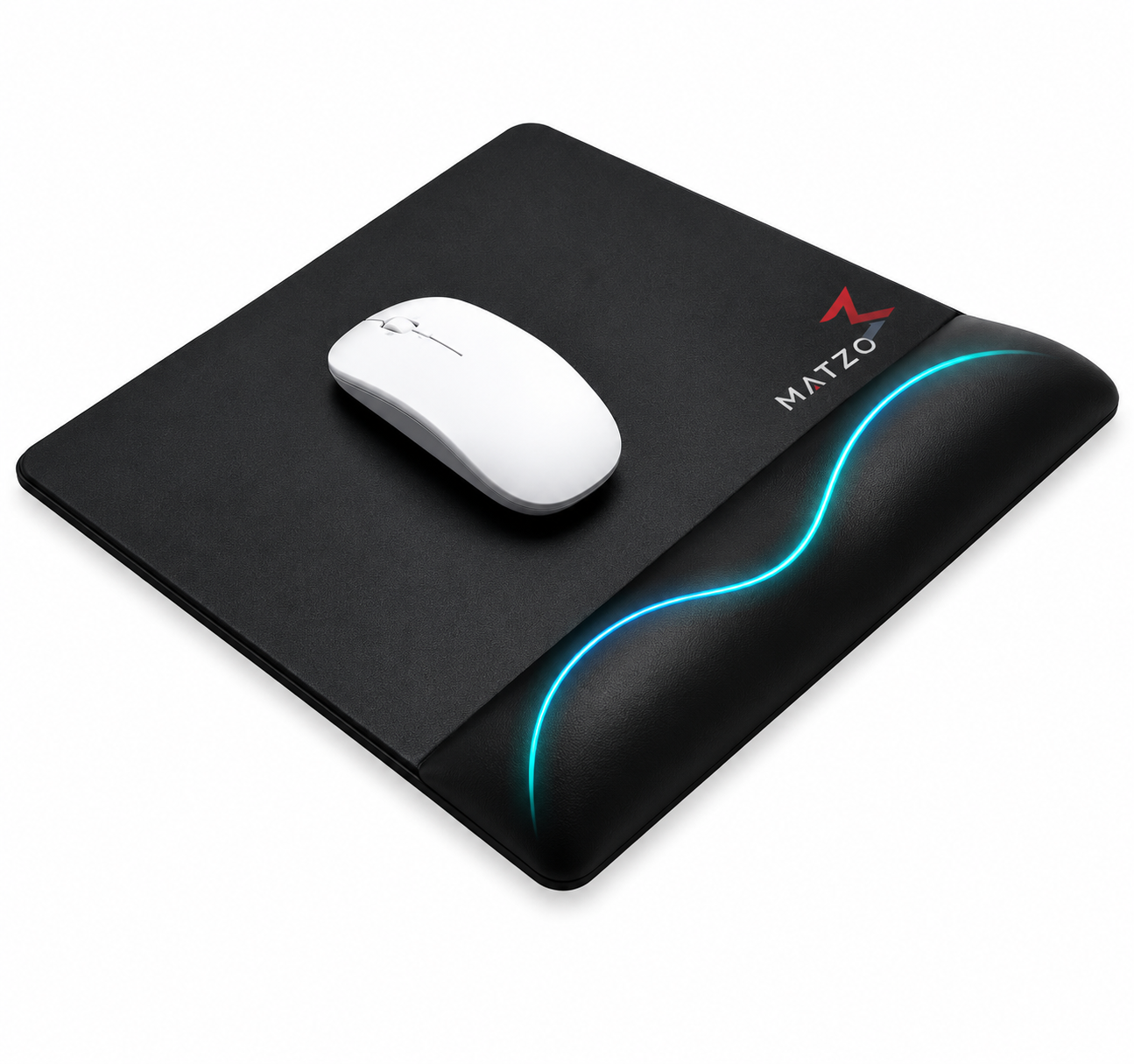 Matzo Ergonomic Mouse Pad with Gel Wrist Rest Support
