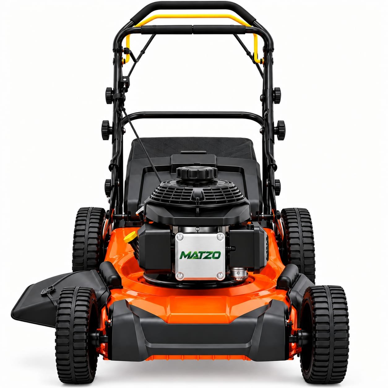 p2 Matzo Heavy-Duty Gas-Powered Walk-Behind Lawn Mower with Side Discharge - Image 1